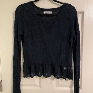 Navy blue AF sweater